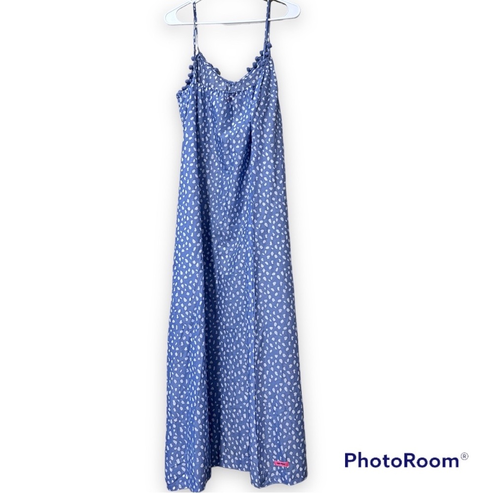 Simply Southern XL womens light blue spaghetti strap dress adjustable straps